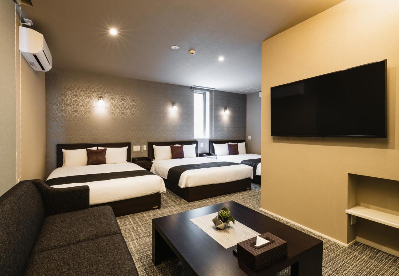 Grand Base Yakuin Odori Aparthotel Fukuoka  Buitenkant foto